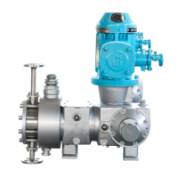 Pompe d'injection chimique à diaphragme hydraulique haute pression pour le dosage dans les raffineries et les champs gaziers, directement de l'usine