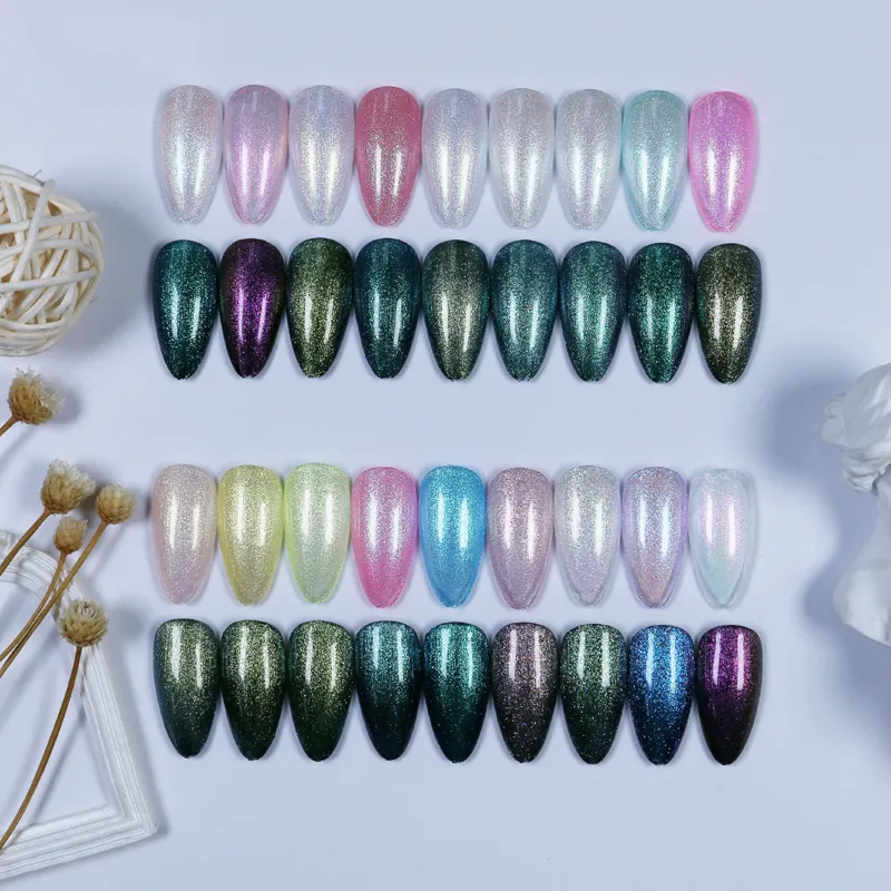 Fornitori di Guangzhou all'ingrosso a basso costo pigmenti utilizzati per la verniciatura a spruzzo nail art gel smalto it gel set di bottiglie