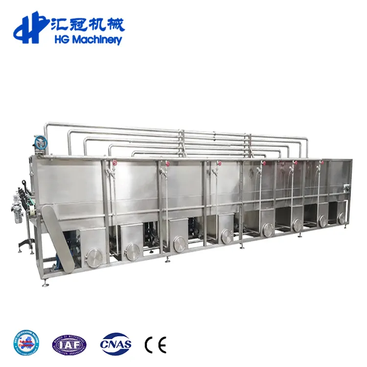China Factory Tunnel Pasteurization And Sudden Cooling Tunnel