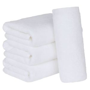 Towel Lab [Resistencia PRO] # Juego de 4 Toallas de Golf 005 Color Blanco Sal, Grado Profesional, Gruesas, Voluminosas, Duraderas y de Alta Velocidad - Product Image 1