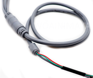 Arnés de cableado de video BNC para automóvil DC12V Power OSD Cables de control Cables Conjuntos de cables Cable de control de cámara Fabricante de cables - Product Image 6
