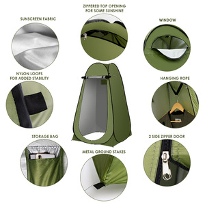 <span class=keywords><strong>Tente</strong></span> de <span class=keywords><strong>Douche</strong></span> Instantanée Portable pour Extérieur, Abri de Pluie Automatique, Cabine de Toilette et Vestiaire de Camping, <span class=keywords><strong>Tente</strong></span> de <span class=keywords><strong>Douche</strong></span> Pop-up pour l'Intimité - Product Image 3