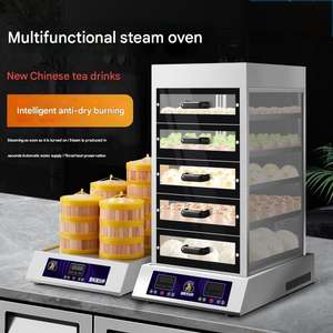 ตู้อบไอน้ำความจุขนาดใหญ่20ถาดสำหรับการผลิตขนมปังอบไอน้ำ - Product Image 3