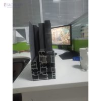 Ventanas de Aluminio con Rotura de Puente Térmico Fuson, Ventanas Francesas de Doble Acristalamiento, Ventanas Abatibles de Triple Acristalamiento para Viviendas
