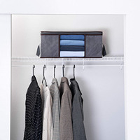 Armoire carrée moderne suspendue sous le lit, anti-poussière, pliable, rangement pratique pour couettes, vêtements, organisation quotidienne de la chambre personnalisée