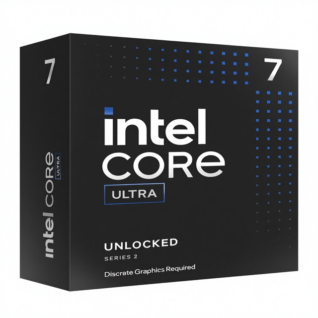 New for Core Ultra 7 Desktop Processor 265KF-20 Cores (8 P-cores + 12 E-cores) up to 5.5 GHz 64-bit FM1 Socket
