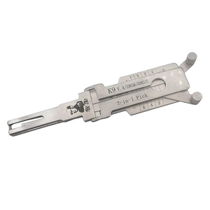 เครื่องมือช่างทำกุญแจแบบมืออาชีพ Lishi ตัวล็อคประตูรถแบบ2-in-1 <span class=keywords><strong>V</strong></span>.4 K9 - Product Image 3