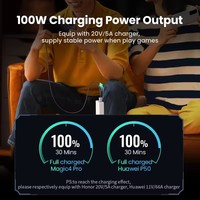 Kabel USB C Sudut Kanan UGREEN 3A Pengisian Cepat Kabel Data Tipe C 1m 2m 90 Derajat Kabel Usb Tipe-c untuk Huawei Honor