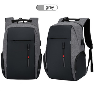 Hot bán thời trang người đàn ông không thấm nước kinh doanh túi du lịch với USB sạc cổng máy tính xách tay máy tính xách tay Ba lô - Product Image 5