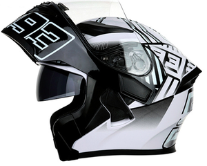 <span class=keywords><strong>Casque</strong></span> de moto à point rabattable <span class=keywords><strong>jaune</strong></span> <span class=keywords><strong>noir</strong></span> quatre saisons écouteurs <span class=keywords><strong>casque</strong></span> de moto - Product Image 2