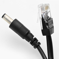 Cat5 Cat5E Cat6A Cat7 Cat8 kabel Patch datar Audio kabel jaringan RJ45 DC kabel kamera ponsel IP tahan air untuk modul papan PCB