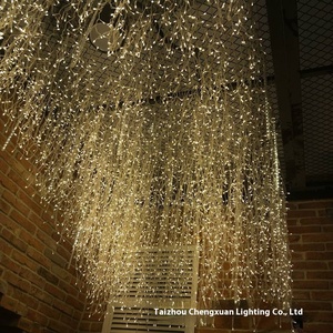Chất lượng cao điện áp thấp 220V IP65 không thấm nước LED Ice dải đèn năng lượng mặt trời rèm cửa cho Giáng sinh ngoài trời/trang trí trong nhà - Product Image 6