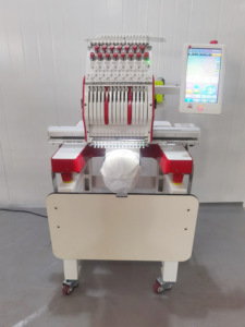 Máquina de bordar <span class=keywords><strong>Ricoma</strong></span> fácil de usar, máquina de bordar <span class=keywords><strong>Ricoma</strong></span> de 15 agujas con pantalla táctil grande para empresas en inicio de actividad - Product Image 2