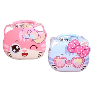 2024 Dễ Thương Unicorn Sắt Con Heo Đất Ngân Hàng Tiền Tiết Kiệm Hộp Trẻ Em Đồng Xu Tiền Gửi Hộp Tốt Nhất Quà Tặng Sinh Nhật Cho Kid Với Khóa - Product Image 1