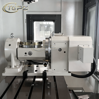 Centre d'usinage vertical simultané 5 axes XH7136, système CNC Siemens, broche unique BT40, pour turbine/moule/dispositif médical