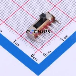 HX SK13D07VG3 Slide Switch Through hole Component (THT) Switch Single Pole Three Throw Rectangle Pin Header PC Pin 12.9mm - Product Image 1