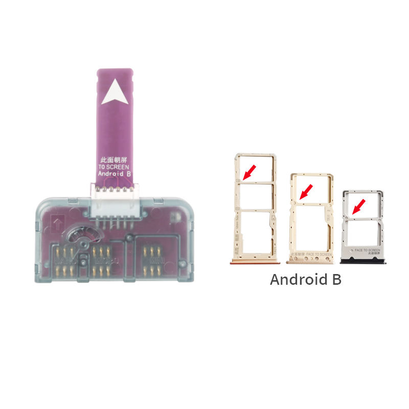 สีม่วง-Android B