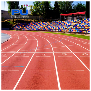 Gránulos de caucho PU de un componente Thang Vi ecológicos para la construcción de pistas de atletismo de EPDM - Product Image 5