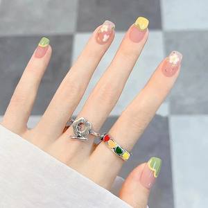 Nueva llegada <span class=keywords><strong>2023</strong></span> herramientas de belleza para <span class=keywords><strong>uñas</strong></span> diamante cosmético mayor Prensa en <span class=keywords><strong>uñas</strong></span> 3D conejo de dibujos animados lindo clavo falso - Product Image 4