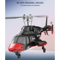 Nouvel Arrivage 1/53 A61 2.4G 6 Axes Gyro 4 Canaux Brushless Maintien d'Altitude Flux Optique Hélicoptère RC Avion RC Jouet Modèle