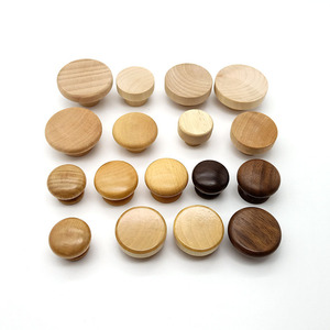 Nhà Máy Tùy Chỉnh Tự Nhiên Đồ Nội Thất Bằng Gỗ Tủ Ngăn Kéo Tủ Tủ Quần Áo Tay Nắm Cửa Kéo Xử Lý Phần Cứng, Vòng Gỗ Ngăn Kéo Núm - Product Image 3