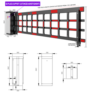 Barrière automatique XGY pour <span class=keywords><strong>la</strong></span> gestion <span class=keywords><strong>du</strong></span> stationnement avec solution <span class=keywords><strong>de</strong></span> contrô<span class=keywords><strong>le</strong></span> d'accès RFID, ANPR et <span class=keywords><strong>code</strong></span> QR - Product Image 4