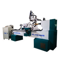 Tour à bois CNC 4 axes pour la sculpture