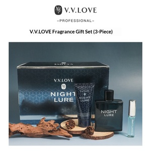 Set de <span class=keywords><strong>Perfume</strong></span> Masculino de Tono Amaderado de Tres Piezas para Comercio Exterior al por Mayor, Caja de Regalo Festiva, Tamaño Regular - Product Image 5