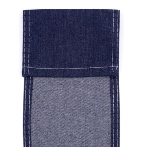 Rht 10Oz Jeans Denim Vải Không Có Căng 10S Twill Dệt Dệt Nguyên Liệu Denim Vải Cho Quần Áo Vải Cuộn Nhà Sản Xuất Màu Xanh đậm - Product Image 6