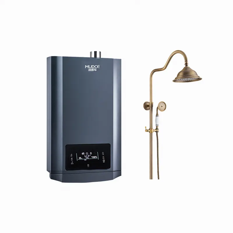 16L 26kW spark ignition outdoor speedy household gas water heater with gas valve thermostat