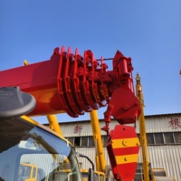 Grue de camion Foton 12 tonnes certifiée CE, directement de l'usine, grue hydraulique personnalisée pour l'installation et l'entretien des lampadaires et des poteaux de signalisation