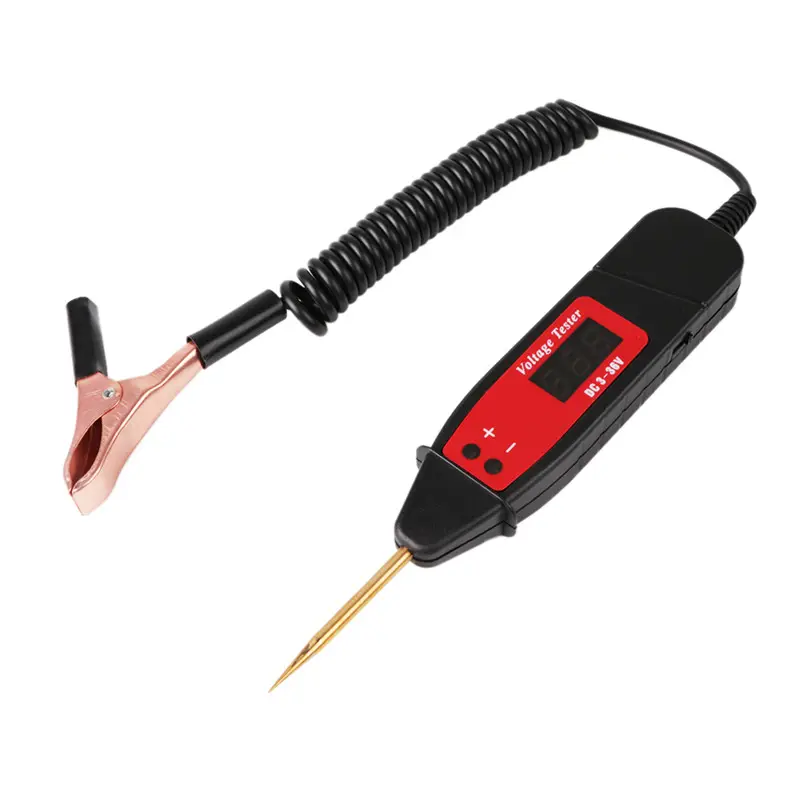 Universale 5-36V LCD Digital Circuit Tester misuratore di tensione penna Car Circuit Scanner Power Probe strumento diagnostico automobilistico