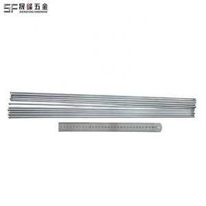 Thép hợp kim 410 316 10 #-32 vít dài không chuẩn 593mm M5 vít dài màu xanh và trắng mạ kẽm thép carbon SS mm - Product Image 2