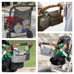 Di alta qualità personalizzabile moda passeggino Organizer borsa tracolla pannolino portaoggetti senza disordine passeggino organizzazione - Product Image 4