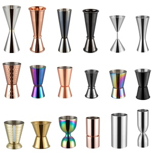 Dosificador de Bebidas de Acero Inoxidable de Doble Capacidad (2cl/4cl) en Color Negro, Cobre y Plata, con Logotipo Personalizado para Promociones, de la Marca Spirits Branding Partner - Product Image 5