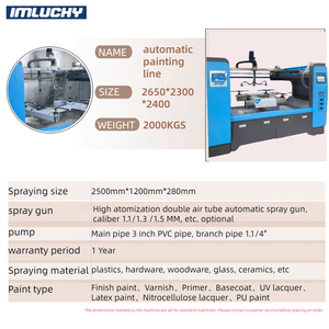 <span class=keywords><strong>Robot</strong></span> de pulvérisation automatique à 5 axes IMLUCKY, contrôlé par PLC, haute productivité, pour la construction en métal/plastique/acier inoxydable - Product Image 6