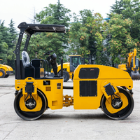 Compacteur vibrant LUTONG LTC206 de 6 tonnes, directement de l'usine, capacité de montée de 30 %, rayon de braquage de 5400 mm pour petits terrains