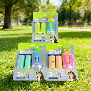 हेंगटुओ मुक्त नमूना पर्यावरण के अनुकूल सुगंधित बायोडिग्रेडेबल कॉर्नस्टार्च प्लास्टिक एई सामग्री पूप बैग कुत्तों के लिए - Product Image 1