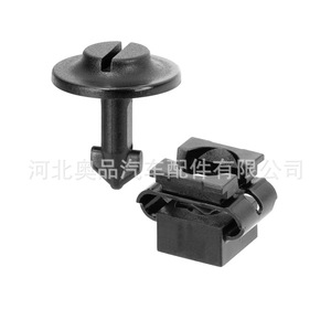 คลิปยึดสปอยเลอร์ใต้ท้องเครื่องยนต์ Volkswagen รุ่น 4A0805121A 4A0805163 ตัวยึดกันชนหลัง วัสดุ PP - Product Image 4