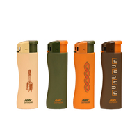 Briquet en plastique personnalisé MK, boîte à cigarettes antique avec cordon, et briquets électroniques importés pour le commerce
