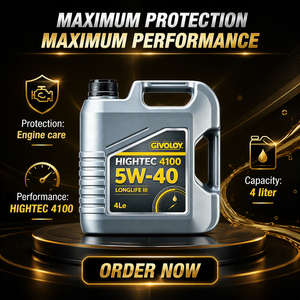 น้ำมันเครื่องพื้นฐานสังเคราะห์เต็มรูปแบบ4L รถยนต์น้ำมันหล่อลื่นมอเตอร์เครื่องยนต์น้ำมัน SAE 4100 <span class=keywords><strong>5W40</strong></span> 5W30 0W20 - Product Image 1