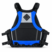 Gilet de sauvetage pour rafting en eaux vives 150N avec tissu Oxford 600D, sangles réglables pour kayak, canyoning, sports nautiques commerciaux