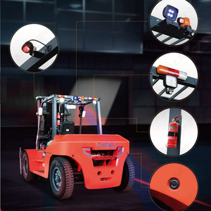 รถยกดีเซล 8 ตัน รุ่น CPC80 พร้อมเกียร์ เครื่องยนต์ และลูกปืนด้านซ้าย รับน้ำหนักได้ 8000 กก. รถยกแบบเครื่องยนต์สันดาปภายใน - Product Image 4