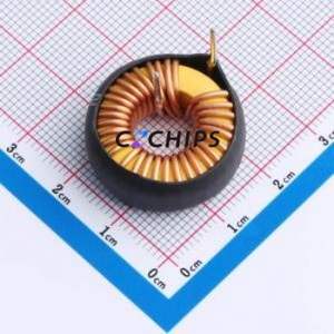 XR8026TS470MH1L ตัวเหนี่ยวนำแบบวงแหวนสี / ตัวเหนี่ยวนำแบบ Through-Hole (THT), ขนาดเส้นผ่านศูนย์กลาง 23 มม. ความเหนี่ยวนำ 47uH ค่าความคลาดเคลื่อน 10% กระแสไฟ 7A - Product Image 1