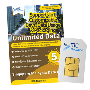 Carte SIM IoT mondiale personnalisée pour Singapour et la Malaisie, 4G 5G, données flexibles par mois, carte SIM d'itinérance d'un an, revendeur - Product Image 6