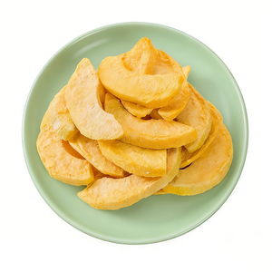 Suministro de Fábrica, Empaque Privado, Snack Saludable Seco, Rodajas de Durazno Amarillo Liofilizadas - Product Image 2