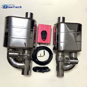 Silencieux d'échappement haute performance 2,5 et 3 pouces pour voiture, en acier inoxydable, universel avec télécommande - Product Image 1