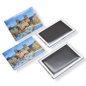 แม่เหล็กติดตู้เย็นแบบกำหนดเองพร้อมโลโก้ ดีไซน์วินเทจ สำหรับการโฆษณาธุรกิจ - Product Image 2