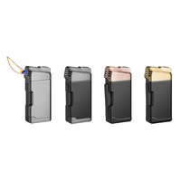 Briquet à flamme unique en alliage de zinc personnalisable de qualité supérieure avec poussoir à pipe et aiguille de nettoyage