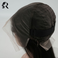 Wig Rambut Asli India Lurus Model Lace Front Pre Plucked Remy Hair Transparan untuk Lace Kepadatan 180% Bob Baby Hair Tanpa Lem